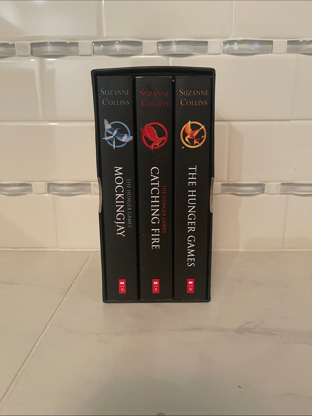 The hunger games trilogy box set. Like new!